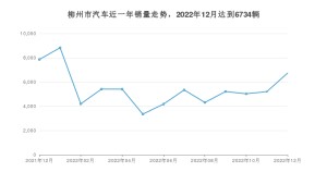 12月柳州市汽车销量数据统计 宏光MINI EV排名第一(2022年)
