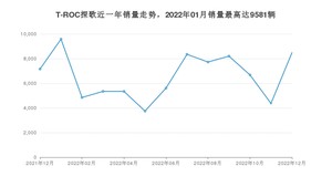 2022年12月大众T-ROC探歌销量多少？ 在哪个城市卖得最好？