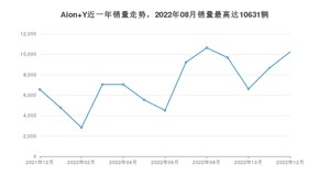 2022年12月埃安Aion Y销量多少？ 在哪个城市卖得最好？