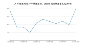 2022年12月东风风行风行T5 EVO销量多少？ 在哪个城市卖得最好？