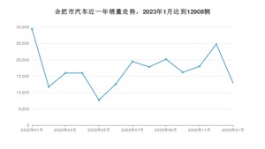 合肥市1月汽车销量数据发布 奔驰E级排名第一(2023年)