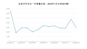 宜昌市1月汽车销量统计 哪吒U排名第一(2023年)