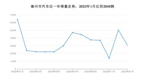 德州市1月汽车销量数据发布 宝来排名第一(2023年)