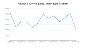 1月南京市汽车销量情况如何? Model Y排名第一(2023年)