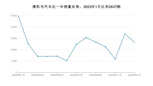 濮阳市1月汽车销量统计 朗逸排名第一(2023年)
