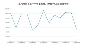 1月温州市汽车销量数据统计 海豚排名第一(2023年)