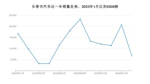 1月长春市汽车销量数据统计 奥迪A6L排名第一(2023年)