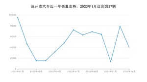 沧州市1月汽车销量 宝来排名第一(2023年)