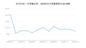 2023年1月宝马X3销量多少？ 在哪个城市卖得最好？