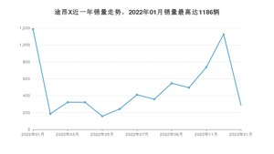 2023年1月大众途昂X销量多少？ 在哪个城市卖得最好？