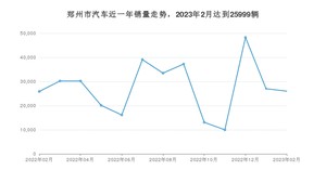 郑州市2月汽车销量 Model Y排名第一(2023年)