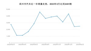 2月滨州市汽车销量情况如何? 宏光MINI EV排名第一(2023年)