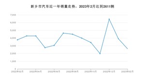 2月新乡市汽车销量数据统计 宏光MINI EV排名第一(2023年)