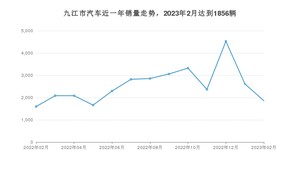 九江市2月汽车销量数据发布 宏光MINI EV排名第一(2023年)