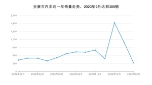 安康市2月汽车销量 宏光MINI EV排名第一(2023年)