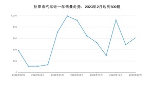 2月松原市汽车销量情况如何? 悦动排名第一(2023年)