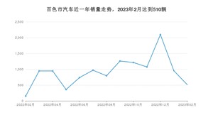 2月百色市汽车销量数据统计 宏光MINI EV排名第一(2023年)