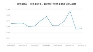 2023年2月坦克300销量怎么样？ 在20-25万中排名怎么样？