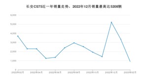 2023年2月长安CS75销量多少？ 在哪个城市卖得最好？