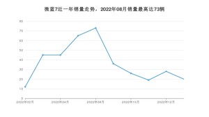 2023年2月别克微蓝7销量多少？ 在哪个城市卖得最好？