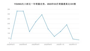 2023年2月电动屋YOUNG光小新销量多少？ 在哪个城市卖得最好？