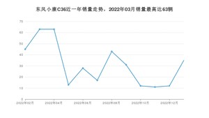 2023年2月东风小康C36销量多少？ 在哪个城市卖得最好？