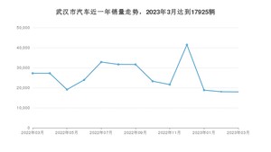 3月武汉市汽车销量数据统计 Model Y排名第一(2023年)