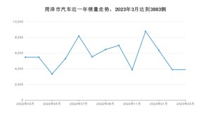 3月菏泽市汽车销量数据统计 宏光MINI EV排名第一(2023年)