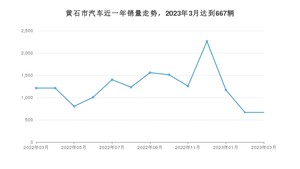 黄石市3月汽车销量数据发布 秦PLUS排名第一(2023年)