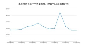 咸阳市3月汽车销量数据发布 宋PLUS新能源排名第一(2023年)