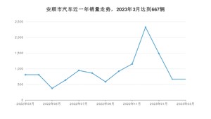 安顺市3月汽车销量数据发布 宏光MINI EV排名第一(2023年)