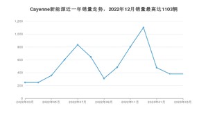 2023年3月保时捷Cayenne新能源销量多少？ 在哪个城市卖得最好？