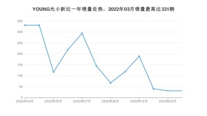 2023年3月电动屋YOUNG光小新销量如何？ 在微型车车型中排名怎么样？