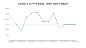 北京市4月汽车销量统计 Model Y排名第一(2023年)