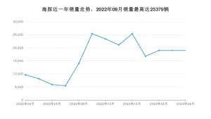2023年4月比亚迪海豚销量如何？ 在小型车车型中排名怎么样？