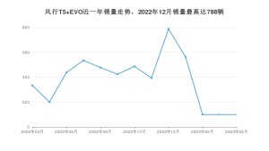 2023年4月东风风行风行T5 EVO销量多少？ 在哪个城市卖得最好？