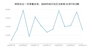 特斯拉销量7月份怎么样? 众车网权威发布(2023年)