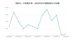 2023年8月大众探影销量数据发布 共卖了213台