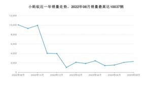 2023年8月奇瑞小蚂蚁销量如何？ 在微型车车型中排名怎么样？