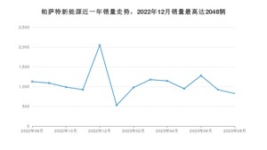 2023年8月大众帕萨特新能源销量多少？ 在哪个城市卖得最好？