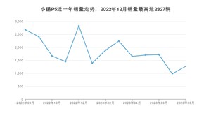 2023年8月小鹏汽车小鹏P5销量多少？ 在哪个城市卖得最好？