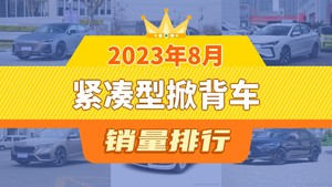 2023年8月紧凑型掀背车销量排行榜，凌渡位居第二，第一名你绝对想不到