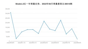 2023年9月特斯拉Model 3销量多少？ 在哪个城市卖得最好？