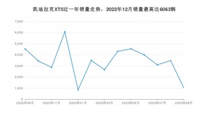 2023年9月凯迪拉克XT5销量多少？ 在哪个城市卖得最好？