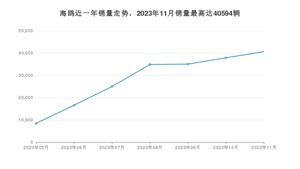 2023年11月比亚迪海鸥销量多少？ 在哪个城市卖得最好？