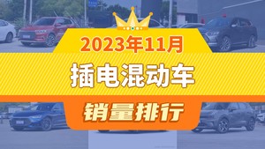 2023年11月插电混动车销量排行榜，宋Pro新能源以20317辆夺冠，领克06新能源升至第6名 