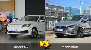 东风风神E70和宋MAX新能源哪个更值得入手？哪款车的用户评价更高？