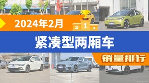 2024年2月紧凑型两厢车销量排行榜，思域以7420辆夺冠