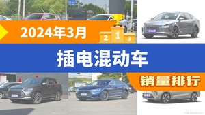 2024年3月插电混动车销量排行榜，宋Pro新能源夺得冠军，第二名差距也太大了 