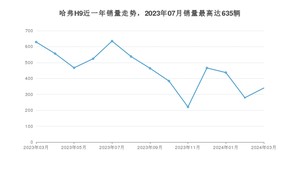 2024年3月哈弗H9销量多少？ 在哪个城市卖得最好？